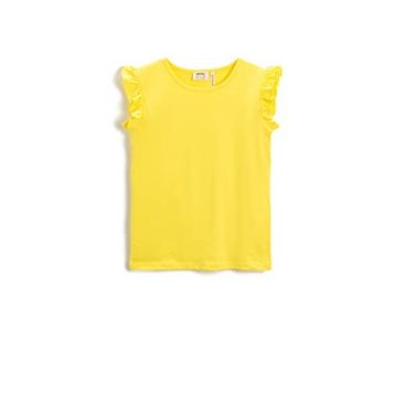 Koton 2Skg10023Ak Turuncu Kız Çocuk T-Shirt