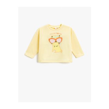 Koton 2smg10046ak Sarı Kız Çocuk T-shirt