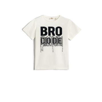 Koton 2ykb16019ok Beyaz Erkek Çocuk T-shirt
