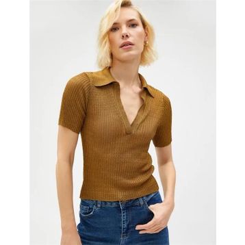 Koton 3SAK90010HT Siyah Knitwear Kadın Süveter