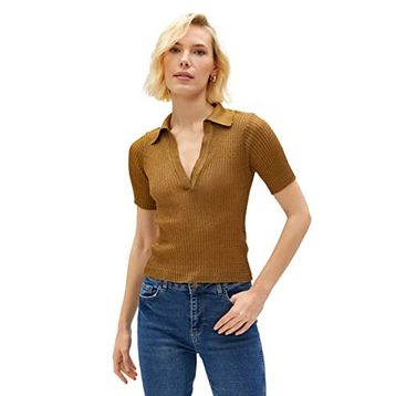 Koton 3SAK90010HT834 Zeytin Yeşili Kadın Kazak