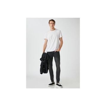 Koton 3SAM40001ND999 Siyah Erkek Jeans