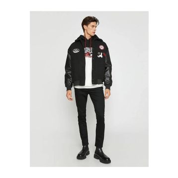Koton 3SAM40088ND Siyah 999 Erkek Pamuk Denim Pantolon