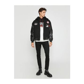 Koton 3SAM40088ND Siyah 999 Erkek Pamuk Denim Pantolon