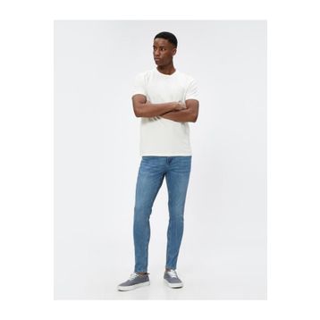 Koton 3SAM40107ND Mavi Erkek Kot Pantolon