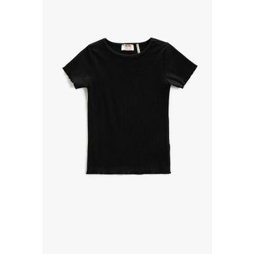 Koton 3SKG10159AK Beyaz Kız Çocuk T-shirt