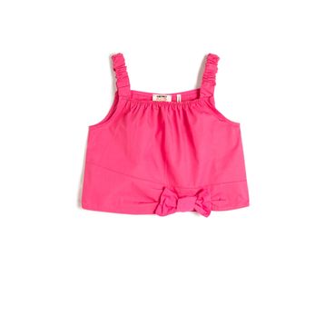 Koton 3SKG60009AW Pembe Kız Çocuk Bluz