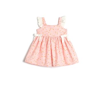 Koton 3SMG80032AW Pembe Kız Bebek Elbise