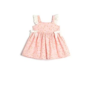 Koton 3SMG80032AW Pembe Kız Bebek Elbise