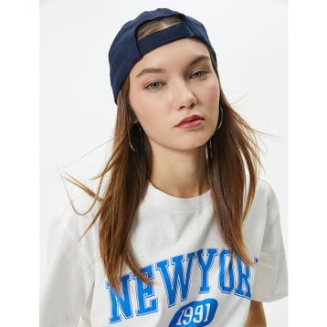 Koton 4SAL10045IK Ekru Kadın T-shirt