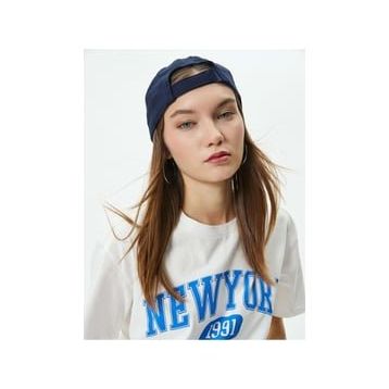 Koton 4SAL10045IK Ekru Kadın T-shirt