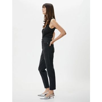 Koton 4SAL40025MD Siyah Jean Kadın Pantolon