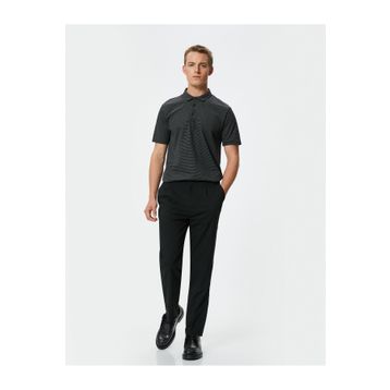 Koton 4SAM10093MK Siyah Erkek T-shirt