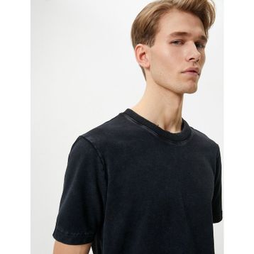 Koton 4SAM10315HK Antrasit Erkek T-shirt