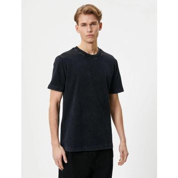 Koton 4SAM10315HK Antrasit Erkek T-shirt