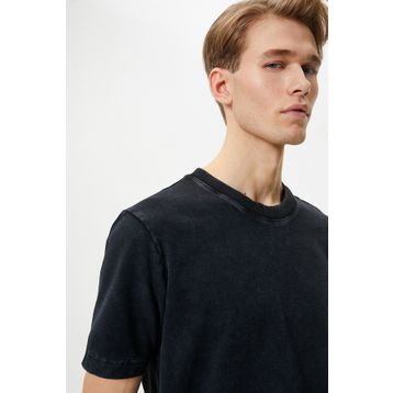 Koton 4SAM10315HK Antrasit Erkek T-shirt