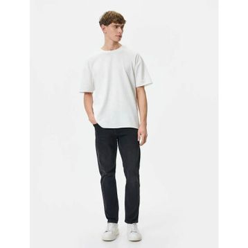 Koton 4SAM40003ND Siyah Erkek Jean Pantolon