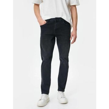 Koton 4SAM40003ND Siyah Erkek Jean Pantolon