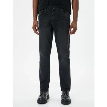 Koton 4SAM40013ND Brad Siyah Erkek Jean Pantolon
