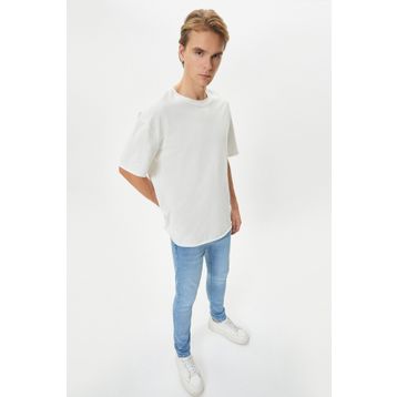 Koton 4SAM40014ND Açık İndigo Erkek Jean Pantolon