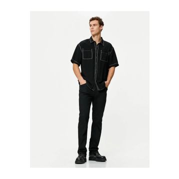 Koton 4SAM40045ND Siyah Erkek Jean Pantolon