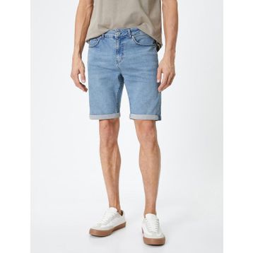 Koton 4SAM40312ND 600 Açık Indigo Denim Erkek Şort