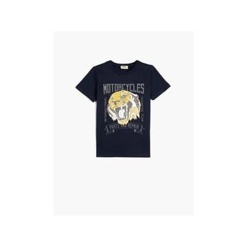 Koton 4SKB10156TK Mavi Erkek Çocuk T-shirt