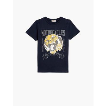 Koton 4SKB10156TK Mavi Erkek Çocuk T-shirt