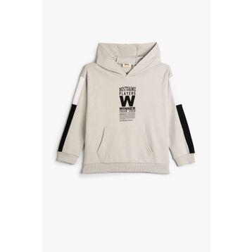Koton 4SKB10213TK Gri Erkek Çocuk Sweatshirt