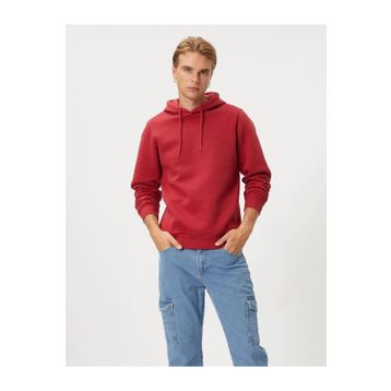 Koton 4WAM70023MK Bordo Erkek Sweatshirt