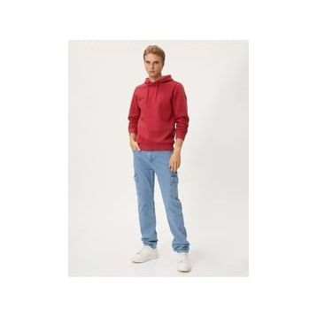 Koton 4WAM70023MK Bordo Erkek Sweatshirt