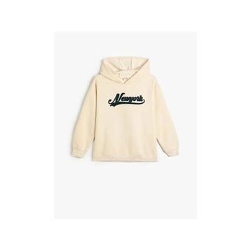 Koton 4WKG10055AK Ekru Kız Çocuk Sweatshirt