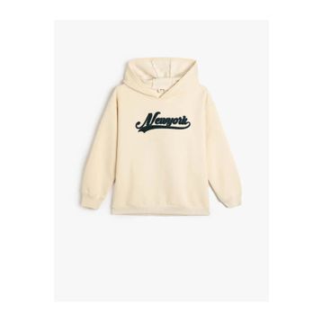 Koton 4WKG10055AK Ekru Kız Çocuk Sweatshirt