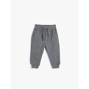 Koton 4WMB40033TK Gri Normal Paça Bebek Eşofman Alt