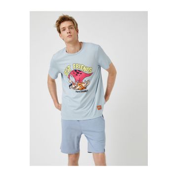 Koton 7YAB17886OK039 Koton Plus Kadın T-Shirt