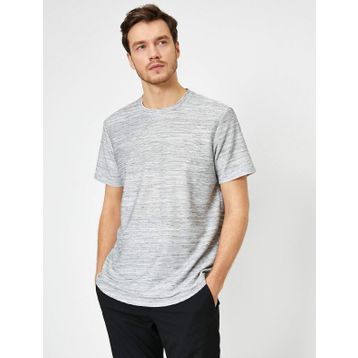 Koton 8KAF10243GK Gri Kadın T-Shirt
