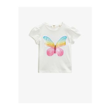 Koton 8YMG19576ZK002 Minnie By Koton Kız Çocuk T-Shirt