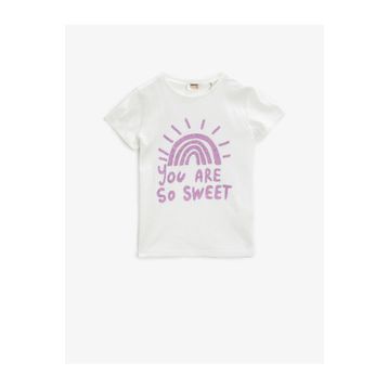 Koton 8YMG19576ZK002 Minnie By Koton Kız Çocuk T-Shirt
