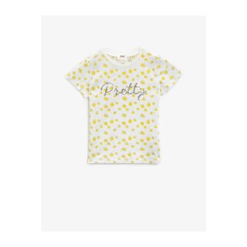 Koton 8YMG19576ZK002 Minnie By Koton Kız Çocuk T-Shirt