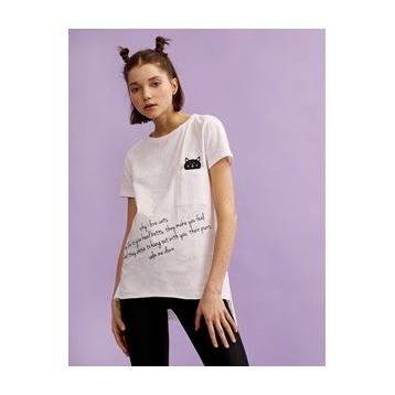 Koton 9KAK12948YK999 Ebru Şallı Loves Koton Sport Kadın Sweatshirt