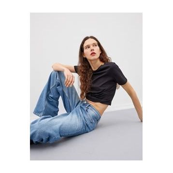 Koton 9KAK12948YK999 Ebru Şallı Loves Koton Sport Kadın Sweatshirt