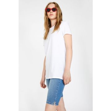 Koton 9YAK47678MDFA7 Kadın Normal Bel Jean Şort
