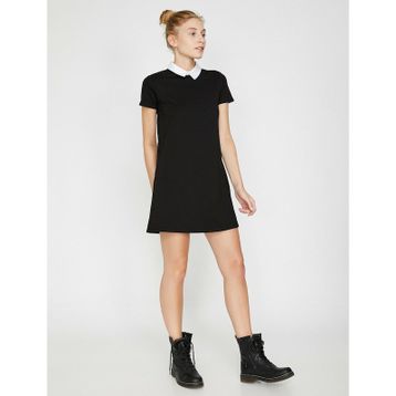 Koton 9YAK88127PW01K The Striped Dress Çizgili Kadın Elbise