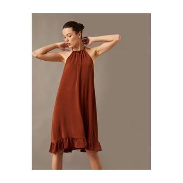 Koton 9YAK88127PW01K The Striped Dress Çizgili Kadın Elbise