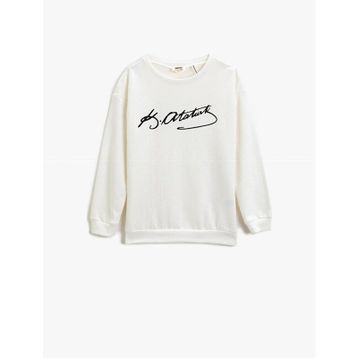 Koton Atatürk İmzalı Sweatshirt