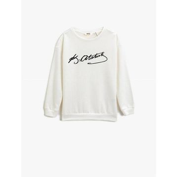 Koton Atatürk İmzalı Sweatshirt