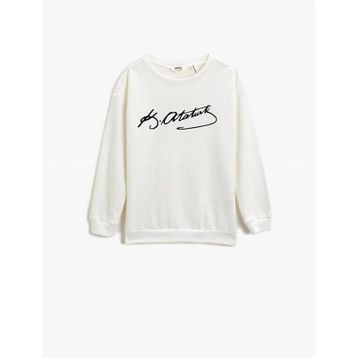 Koton Atatürk İmzalı Sweatshirt