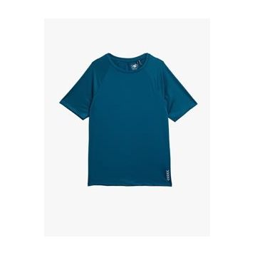 Koton Erkek Basic Kisa Kollu Bisiklet Yaka Tisört Lacivert 1YAM12136LK747XXL