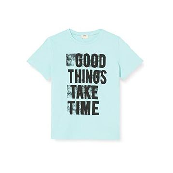 Koton Erkek Çocuk Slogan Baskılı Kısa Kollu T-Shirt
