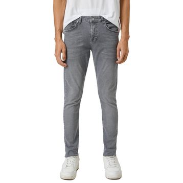 Koton Justin Gri Super Skinny Fit Jean Erkek Kot Pantolon